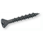 Schnellbauschraube, Doppelgang-/Hi-Lo-Gewinde, kleiner Senkkopf 60°, schwarz pho